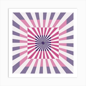 Abstract Psychedelic Pattern Art Print