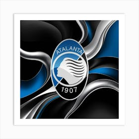 Atalanta BC Logo Wall Art 13 Art Print