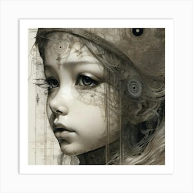 Porcelain Doll9 Art Print