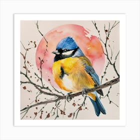 Blue Tit Art Print