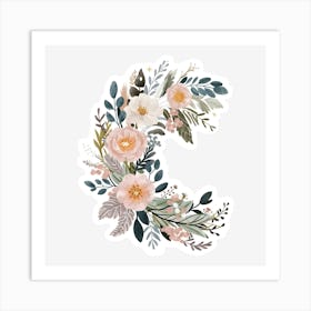 Floral C Art Print