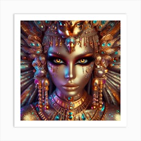 Egyptian Beauty 3 Art Print