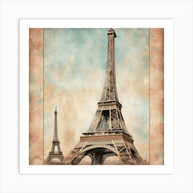 Paris Eiffel Tower 1 Art Print