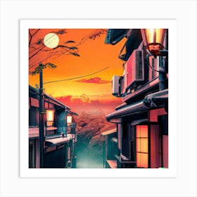 Somewhere in East Art Print