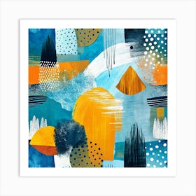 Abstract Painting 130 Art Print