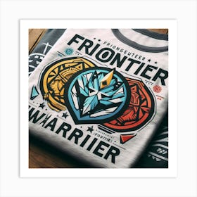 Frontierer Warrior Art Print