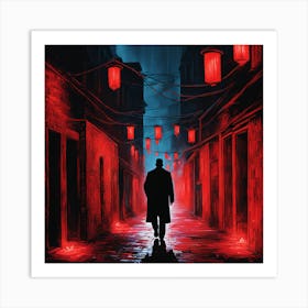 Chinese Lanterns Art Print