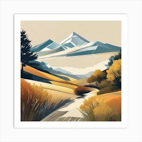 Saskatchewan Landscape Art Print