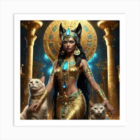 Egyptian Goddess 6 Art Print