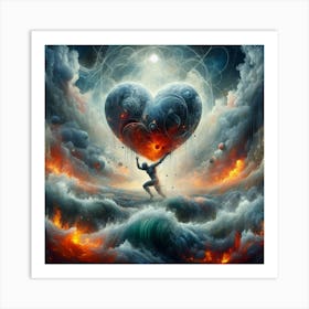 Heart Of The Ocean 1 Art Print