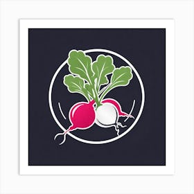 Radish 29 Art Print