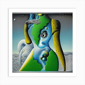 SurrealGirly Art Print