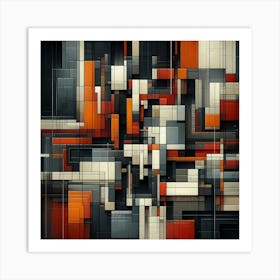 Abstract Abstract Painting 1 Art Print