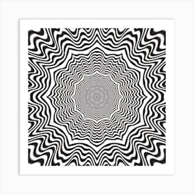 Op art 3 Art Print