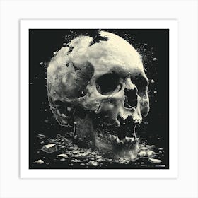 Skull Of The Dead Art Print