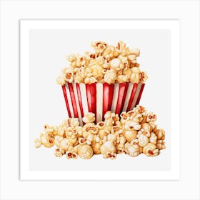 Popcorn 8 Art Print