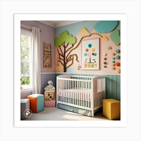 Baby'S Nursery 3 Art Print