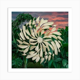 Flower In The Garden Art Print