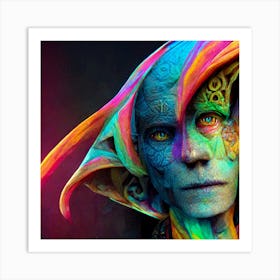 Machine Elf Art Print