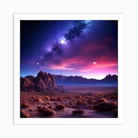 Landscape In The Sky Art Print