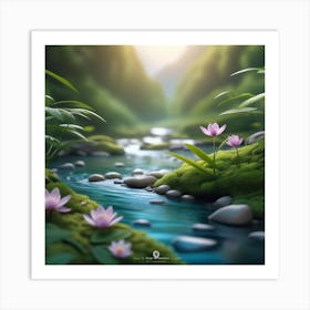 Lotus Flower 3 Art Print