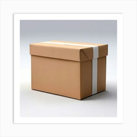 Cardboard Box 4 Art Print