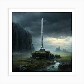 Sword Of The Gods 1 Art Print