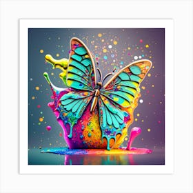 Colorful Butterfly 1 Art Print