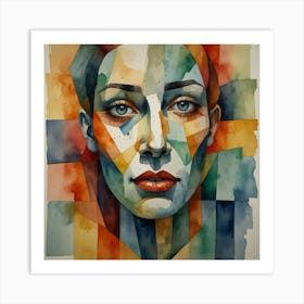 Abstract Watercolor Painting 3 Art Print