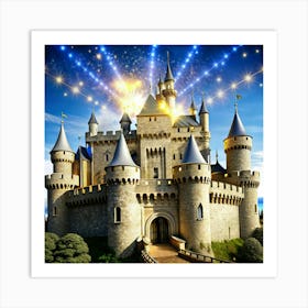 Castle In The Sky 2 Art Print