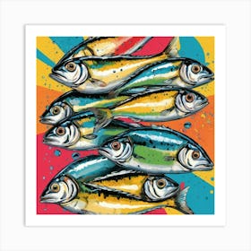 Sardines 11 Art Print