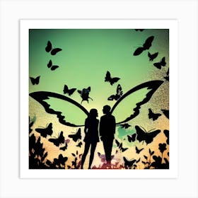 Butterfly Wings Art Print