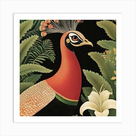 Regal Plumage Art Print