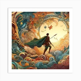 Whimsical Wonders Art Print