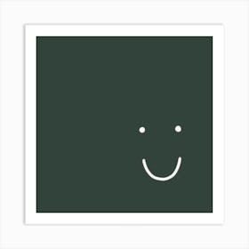 Smiley Face Art Print