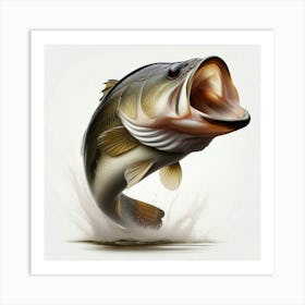 Largemouth Bass 1 Art Print