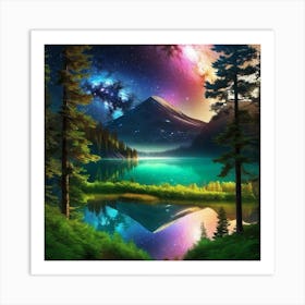 Galaxy In The Sky 8 Art Print