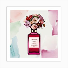 Parfum flowers Art Print