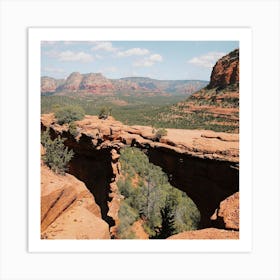 Devils Bridge Sedona Art Print