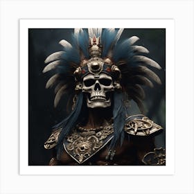 Mictlantecuhtli 5 Art Print