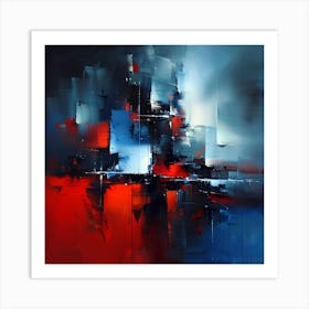 Abstract By Naomi Art Print