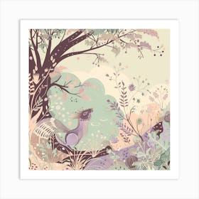 Fairytale Forest 8 Art Print