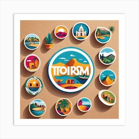 Turist Art Print