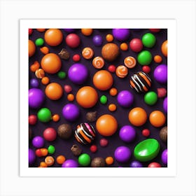 Candy Art Print