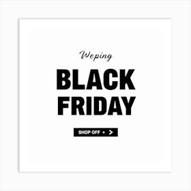 Black Friday Sell Post Templates Design (27) Art Print