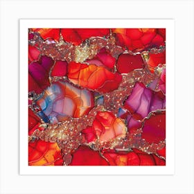 Candy Rocks (9) Art Print