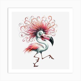 Flamingo 4 Art Print