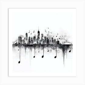 New York City Skyline 7 Art Print