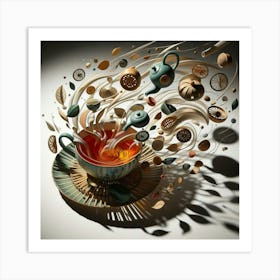 Tea Art 242 Art Print