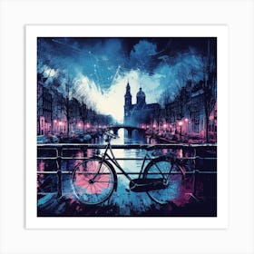 Cycling 3 Art Print